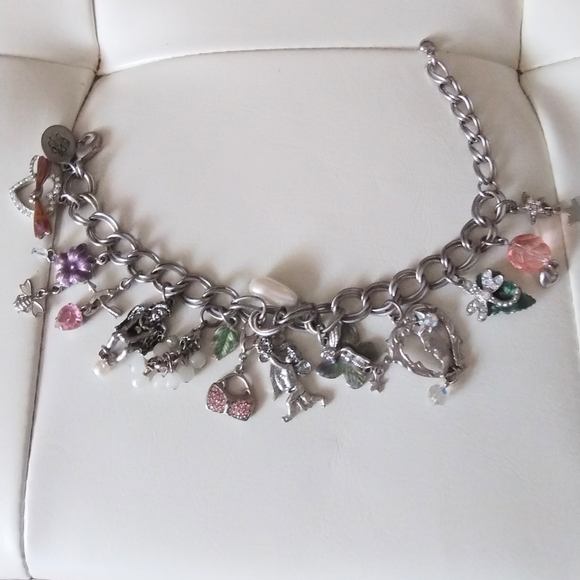 Kirks Folly Angels Ethereal Heavenly Charm Bracelet - Picture 14 of 15